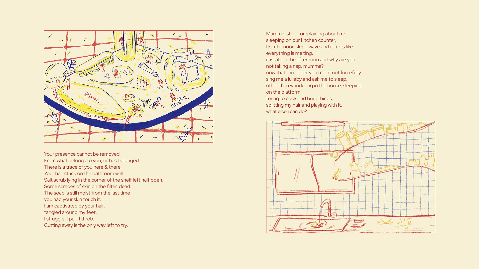 Traces of Home visual board 2